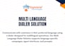 provide multi language dialer solution setup and customization